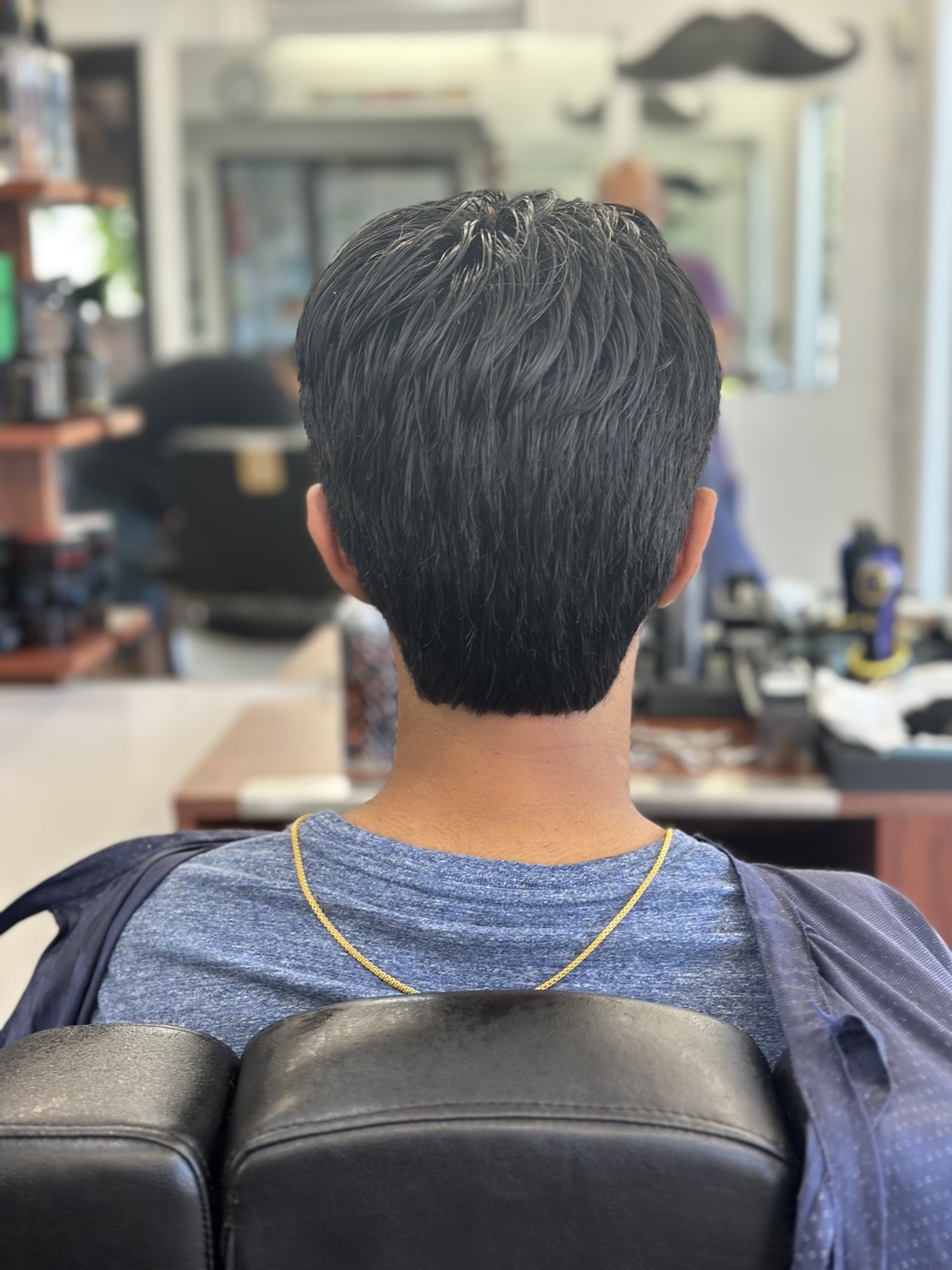 Fresh haircut profile
